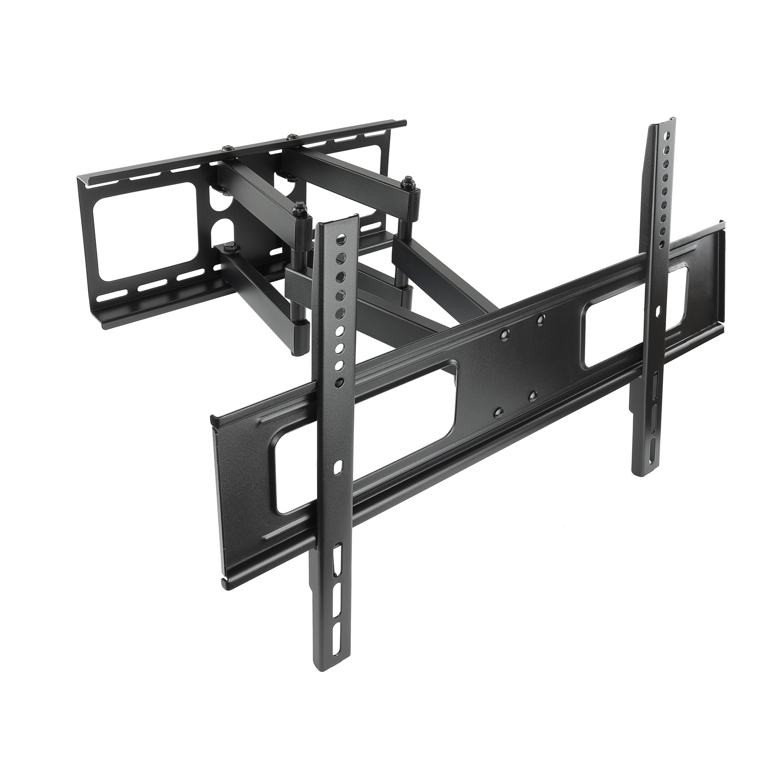 Tooq Soporte de Pared con Doble Brazo Articulado para TV de 37\"-70\" - Giratorio e Inclinable - Peso Max 50Kg - VESA 600x400mm - Color Negro