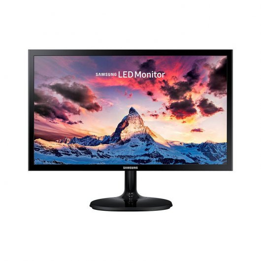 Samsung Monitor LED 22\" FullHD 1080p - Respuesta 5ms - 16:9 - HDMI, VGA - VESA 75x75 - Color Negro