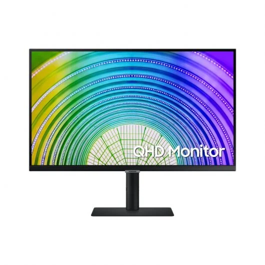 Samsung Monitor LED 27\" IPS QHD 75Hz FreeSync - Respuesta 5ms - Regulable en Altura, Giratorio e Inclinable - Angulo de Vision 178º - 16:9 - USB-C, HDMI, DisplayPort - VESA 100x100mm