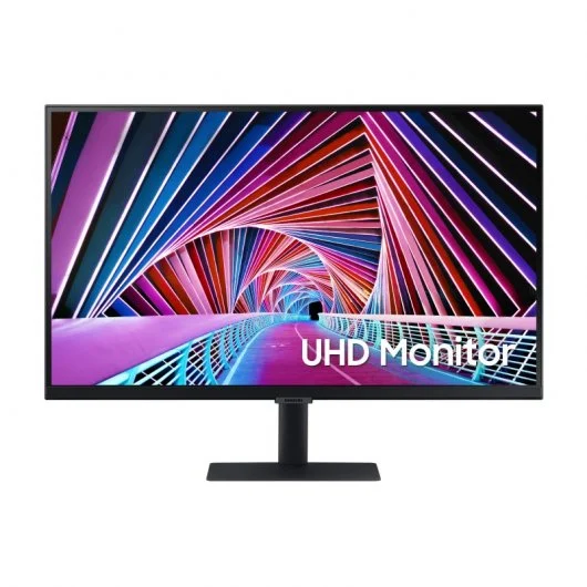 Samsung Monitor LED 27\" IPS UltraHD 4K - Respuesta 5ms - Angulo de Vision 178º - 16:9 - HDMI, DisplayPort - VESA 100x100mm