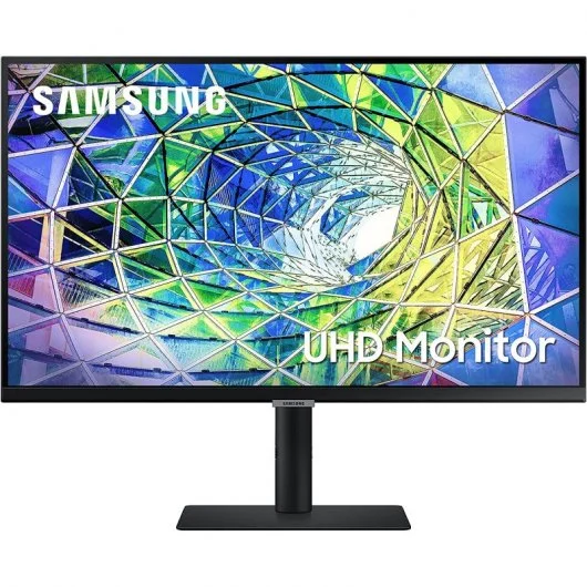 Samsung Monitor LED 27\" IPS UltraHD 4K 60Hz - Respuesta 5ms - Regulable en Altura, Giratorio e Inclinable - Angulo de Vision 178º - 16:9 - USB-C, HDMI, DisplayPort - VESA 100x100mm