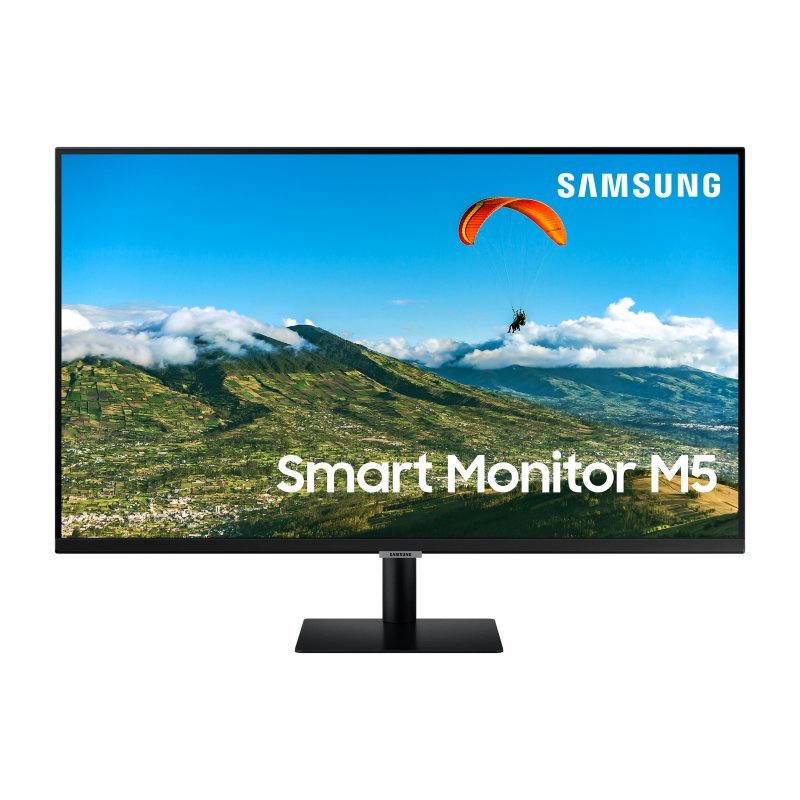 Samsung Smart Monitor LED 27\" FullHD 1080p WiFi - Respuesta 8ms - Mando a Distancia - Altavoces Incorporados - 16:9 - HDMI - VESA 100x100 - Color Negro