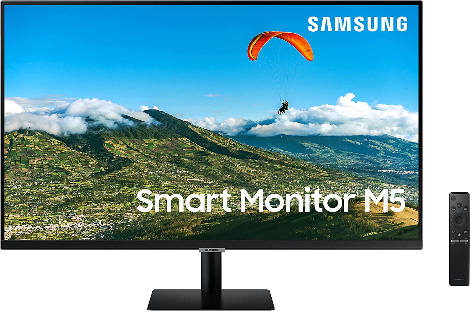 Samsung Smart Monitor M5 LED 27\" FullHD 1080p WiFi, Bluetooth - Respuesta 8ms - Mando a Distancia - Altavoces Incorporados - 16:9 - USB, HDMI - VESA 100x100mm