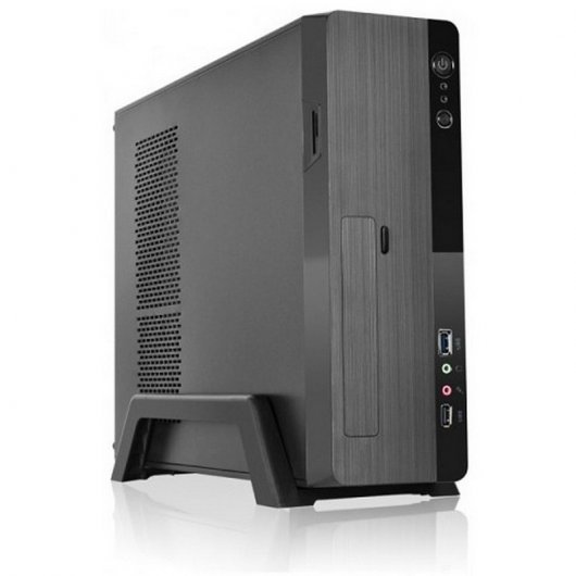 L-Link Magna Caja Micro y Mini ATX Slim - Fuente Alimentacion 500W - 1x HDD3,5 + 1x SDD2,5 + 1x HDD5.25 - 1x USB 2.0, 1x USB 3.0, Audio y Micro - Color Negro