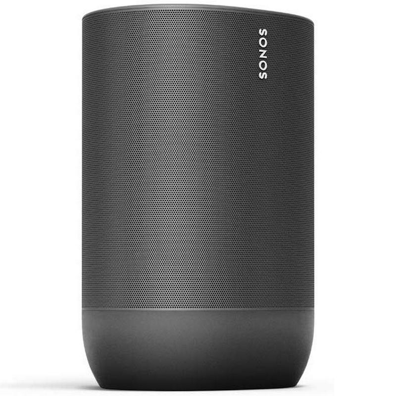 Sonos Move Altavoz Bluetooth 4.2 WiFi - 2 Amplificadores Digitales Clase D - Autonomia hasta 10h - Control por Voz - Proteccion IP65 - Color Negro