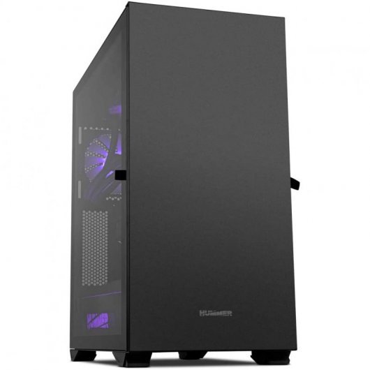 Nox Hummer Nexus Caja Torre E-ATX, ATX, Micro ATX e ITX - Cristal Templado - Iluminacion ARGB - 2x SSD/HDD 3.5\" - 2x SSD/HDD 2.5\" - USB 3.0, USB-C, USB 2.0 - Soporta Refrigeracion Liquida - 4 Ventiladores 120mm Incluidos - Hasta 9 Ventiladores