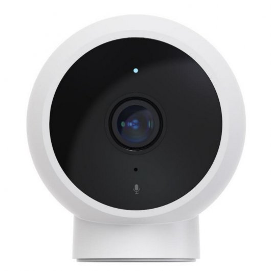 Xiaomi Mi Home Camara Vigilancia Full HD 1080p WiFi - Vision Nocturna - Vista Horizontal: 170° - Apta para Exterior - Base Magnetica - Deteccion de Movimiento - Color Blanco