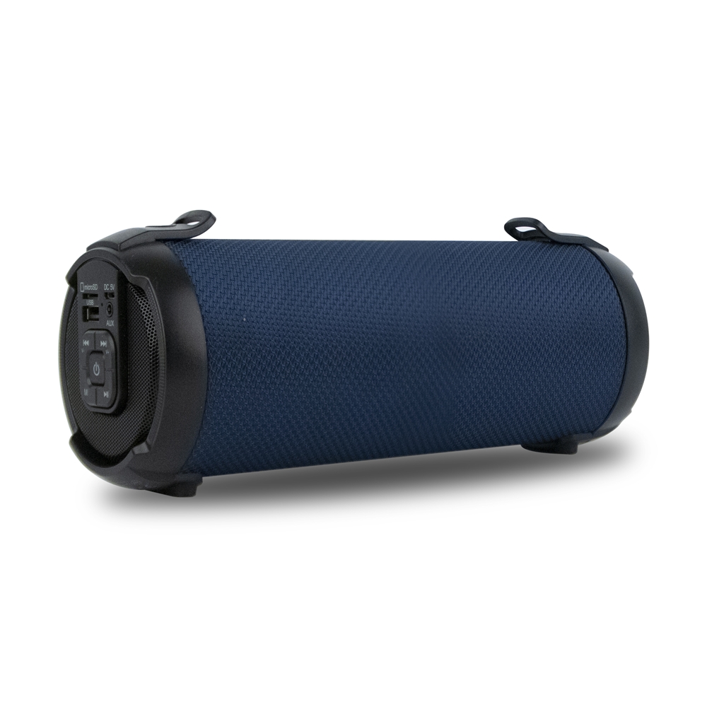 NGS Roller Tempo Altavoz Bluetooth 15W - TWS - USB. Micro SD - Autonomia hasta 5h - Bandolera - Color Azul