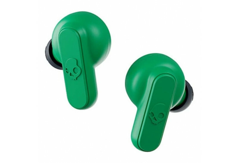 Skullcandy Dime True Auriculares Inalambricos con Microfono Bluetooth 5.0 - Resistencia al Agua IPX4 - Autonomia Total hasta 12h - Estuche de Carga - Manos Libres - Color Verde