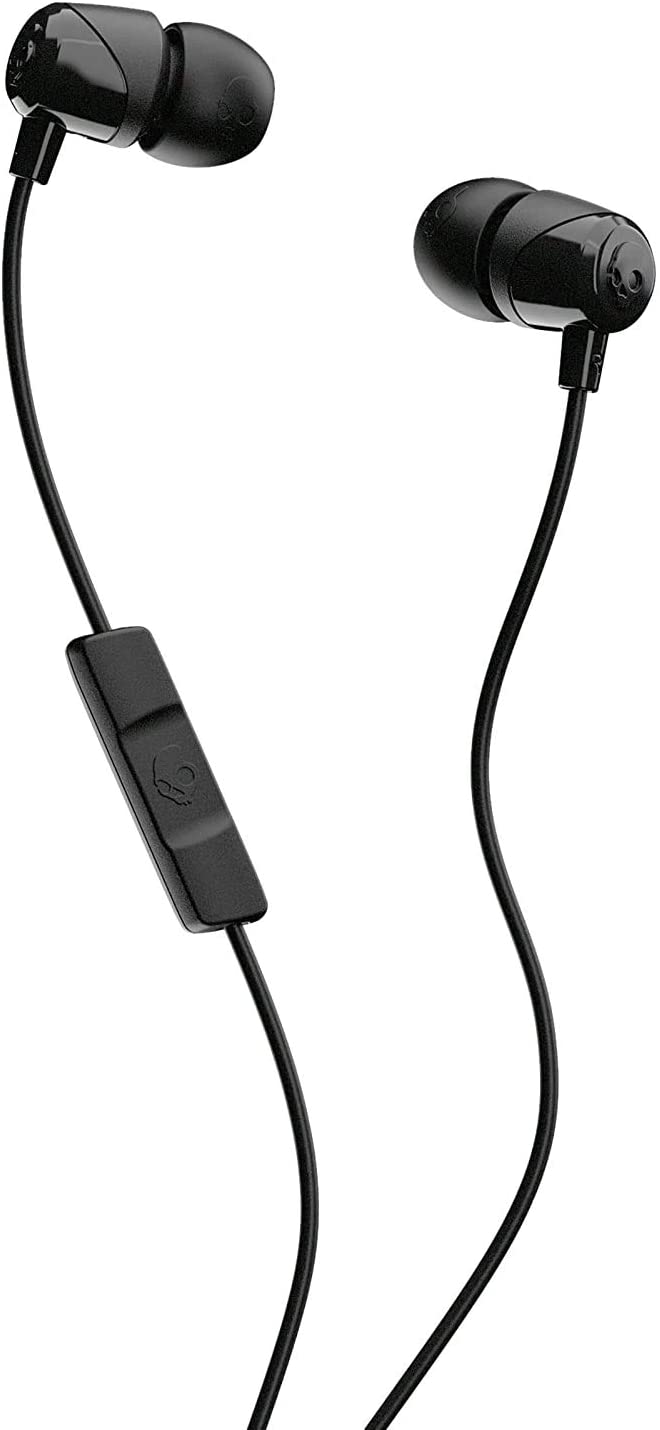 Skullcandy Jib Auriculares con Microfono - Controles en Cable - Jack 3.5mm - Color Negro