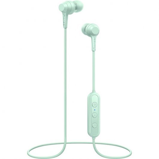 Pioneer SE-C4BT Auriculares Bluetooth con Microfono - Manos Libres - Control en Cable - Color Verde