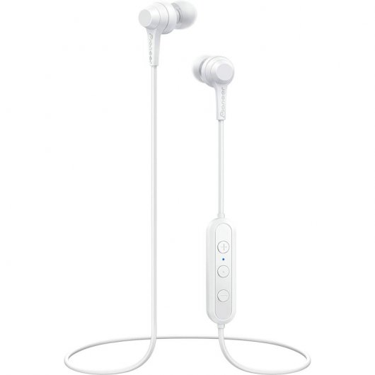 Pioneer SE-C4BT Auriculares Bluetooth con Microfono - Manos Libres - Control en Cable - Color Blanco