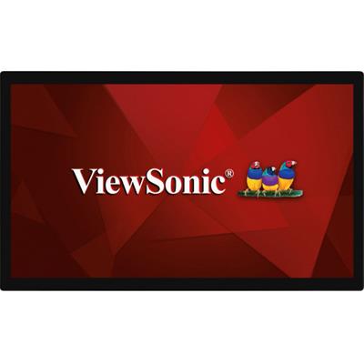 ViewSonic Monitor Tactil LED 31.5\" IPS Full HD 1080p - 10 Puntos de Contacto - Respuesta 4.6ms - Altavoces 4W - Angulo de Vision 178º - 16:9 - USB-B, HDMI, DP, RS232 - Modo Eco - Compatible VESA - Color Negro