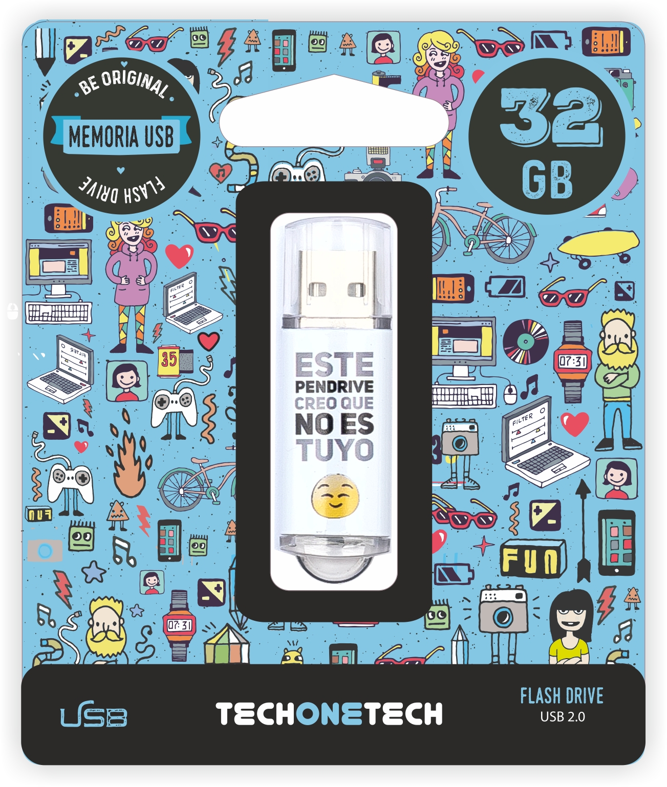 TechOneTech Memoria USB 2.0 32GB (Pendrive)