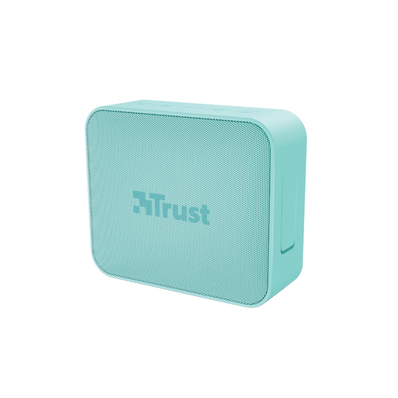 Trust Zowy Compact Altavoz Inalambrico Bluetooth 10W - IPX7 - MicroUSB - MicroSD - Autonomia hasta 12h - Color Turquesa