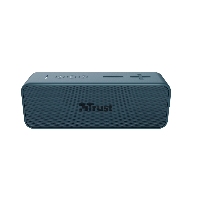 Trust Zowy Max Altavoz Bluetooth 20W - Resistente al Agua IPX7 - USB-C - MicroSD - Autonomia hasta 14h - Color Azul