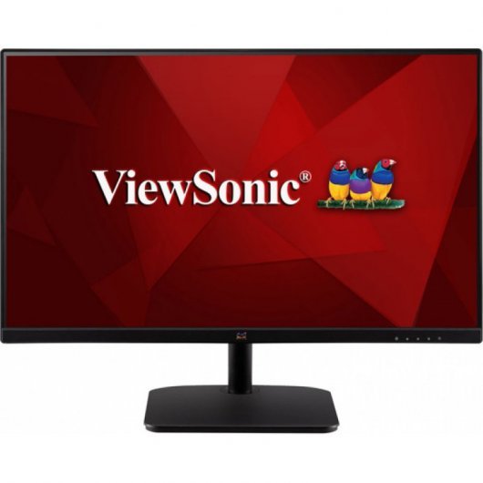 ViewSonic Monitor LED 24\" IPS Full HD 1080p - Respuesta 4ms - 16:9 - HDMI, VGA - Angulo de Vision 178º - VESA 75x75mm