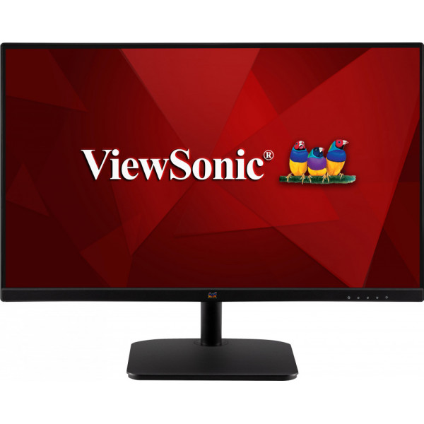 ViewSonic Monitor LED 24\" IPS Full HD 1080p - Respuesta 4ms - Alavoces 4W - 16:9 - HDMI, DP, VGA y 3.5mm - Angulo de Vision 178º - VESA 75x75mm