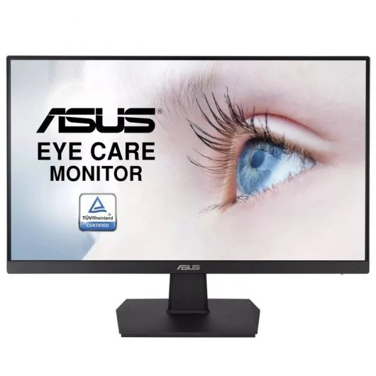 Asus VA247HE Monitor 23.8\" LED FullHD 1080p 75Hz FreeSync - Respuesta 5ms - Angulo de Vision 178º - 16:9 - HDMI, VGA - VESA 100x100mm