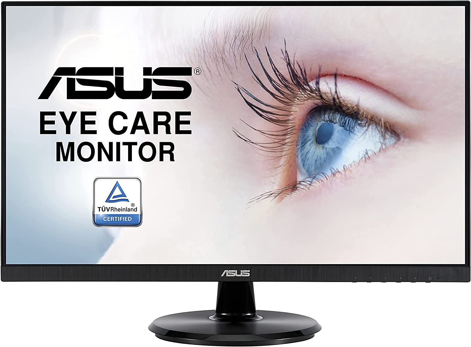 Asus Monitor 27\" LED IPS FullHD 1080p 75Hz FreeSync - Respuesta 5ms - Altavoces Incorporados - Ajustable en Altura, Giratorio e Inclinable - Angulo de Vision 178° - 16:9 - USB-C, HDMI - VESA 100x100mm