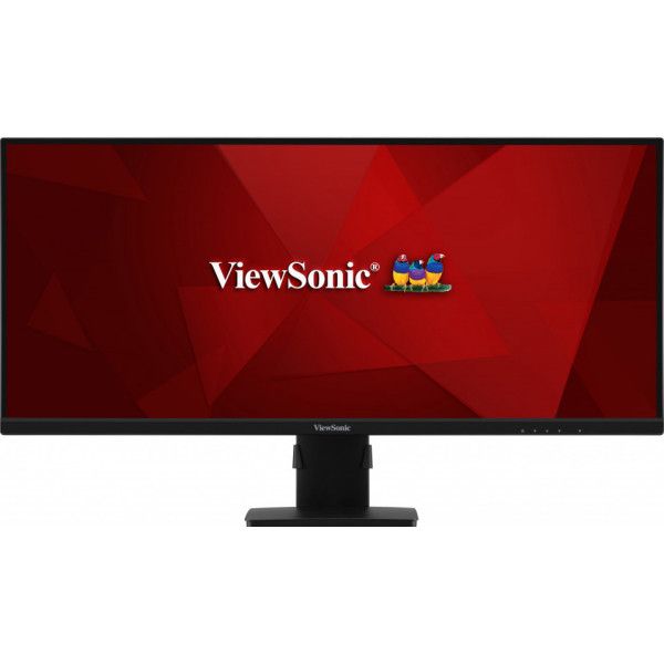 ViewSonic Monitor LED 34\" IPS WQHD - Respuesta 4ms - Altavoces 6W - 21:9 - HDMI, DP y 3.5mm - Angulo de Vision 178º - VESA 100x100mm