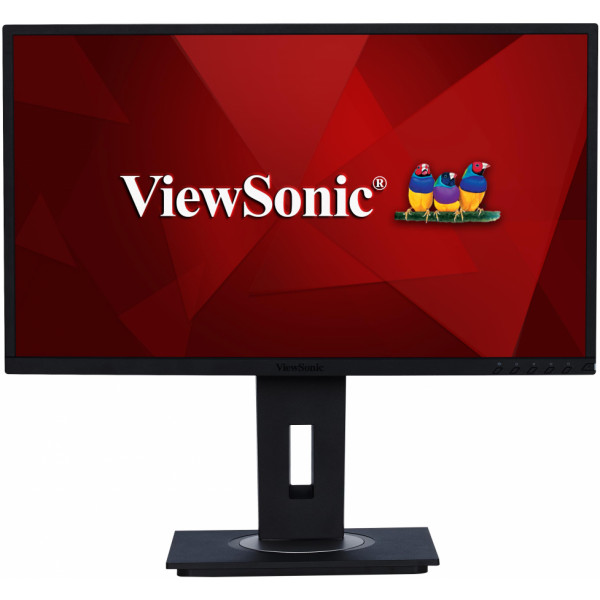 ViewSonic Monitor LED IPS 23.8\" Full HD 1080p - Respuesta 5ms - Ergonomico - Angulo de Vision 178º - 16:9 - USB, HDMI, DP y VGA - VESA 100x100 mm