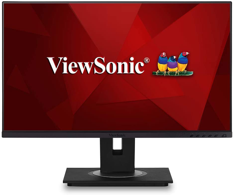 ViewSonic Monitor LED 23.8\" IPS Full HD 1080p 75 Hz - Respuesta 5ms - Altavoces 4W - Angulo de Vision 178º - 16:9 - USB-C, HDMI, DP y VGA - Modo Eco - VESA 100x100 mm - Color Negro