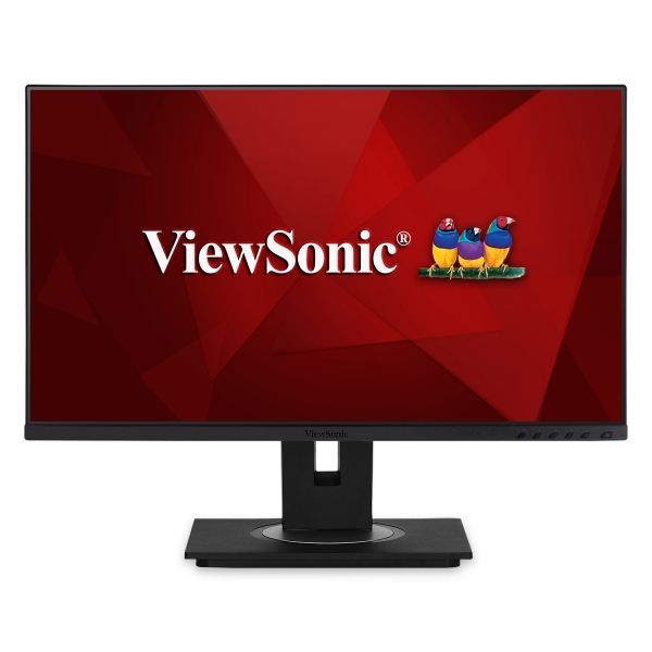 ViewSonic Monitor LED 23.8\" IPS Full HD 1080p 60 Hz - Respuesta 5ms - Ergonomico - Altavoces 4W - Angulo de Vision 178º - 16:9 - USB-A.B,C, Ethernet, HDMI, DP - Modo Eco - VESA 100x100 mm - Color Negro