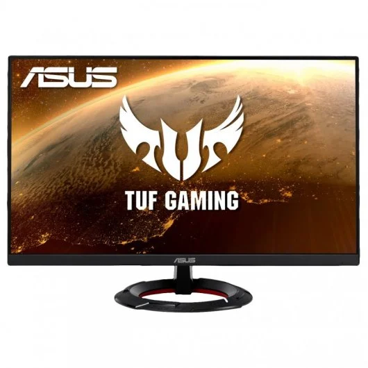 Asus TUF Gaming Monitor 23.8\" LED IPS FullHD 1080P 144Hz FreeSync - Respuesta 1ms - Altavoces Incorporados - Angulo de Vision 178º - 16:9 - HDMI, DisplayPort - VESA 75x75mm