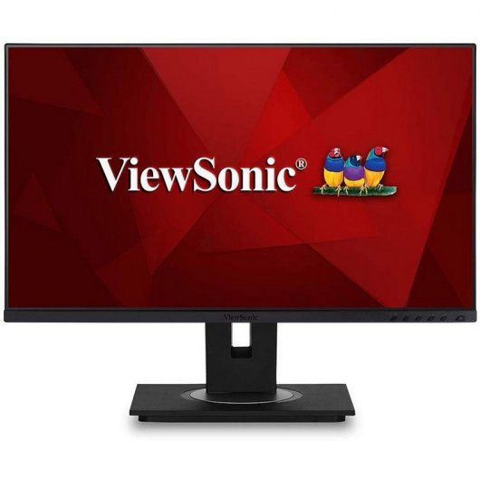 ViewSonic Monitor LED IPS 27\" IPS Full HD 1080p 75Hz - Respuesta 5ms - Ergonomico - Altavoces 4W - Angulo de Vision 178º - 16:9 - USB-A,B,C, HDMI, DP, VGA - VESA 100x100 mm - Color Negro/Plata