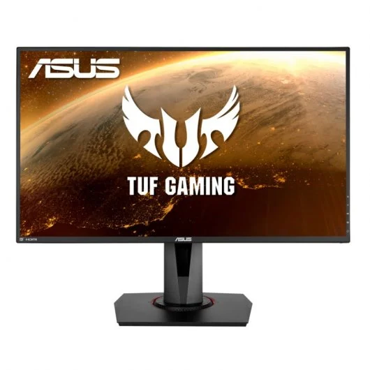 Asus TUF Gaming Monitor 27\" LED IPS FullHD 165Hz - Respuesta 1ms - Altavoces Incorporados - Ajustable en Altura, Giratorio e Inclinable - Angulo de Vision 178º - 16:9 - HDMI, DisplayPort - VESA 100x100mm