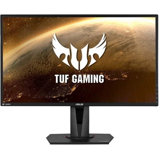 Asus TUF Gaming Monitor 27\" LED IPS WQHD HDR 165Hz - Respuesta 0.4ms - Altavoces Incorporados - Ajustable en Altura, Giratorio e Inclinable - Angulo de Vision 170º - 16:9 - HDMI, DisplayPort - VESA 100x100mm