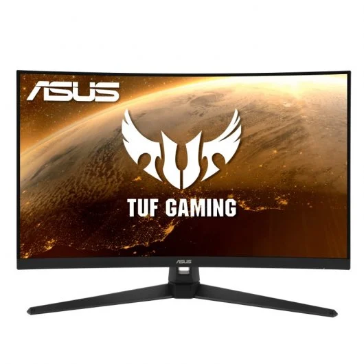 Asus TUF Gaming Monitor Curvo 31.5\" LED QHD 165Hz FreeSync Premium - Respuesta 1ms - Altavoces Incorporados - Angulo de Vision 178º - 16:9 - HDMI, DisplayPort - VESA 100x100mm