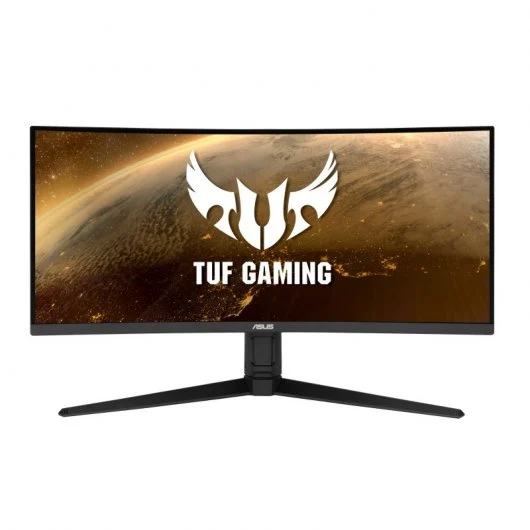 Asus TUF Gaming Monitor Curvo 34\" LED UltraWide QHD 165Hz FreeSync Premium - Respuesta 1ms - Altavoces Incorporados - Angulo de Vision 178º - 21:9 - HDMI, DisplayPort - VESA 100x100mm