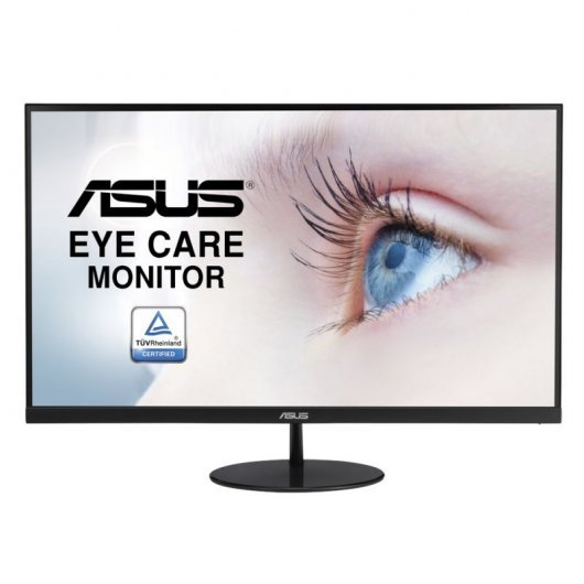 Asus Monitor 27\" LED IPS Full HD 1080p 75Hz FreeSync - Diseño sin Marco - Respuesta 5ms - Angulo de Vision 178° - 16:9 - HDMI, VGA