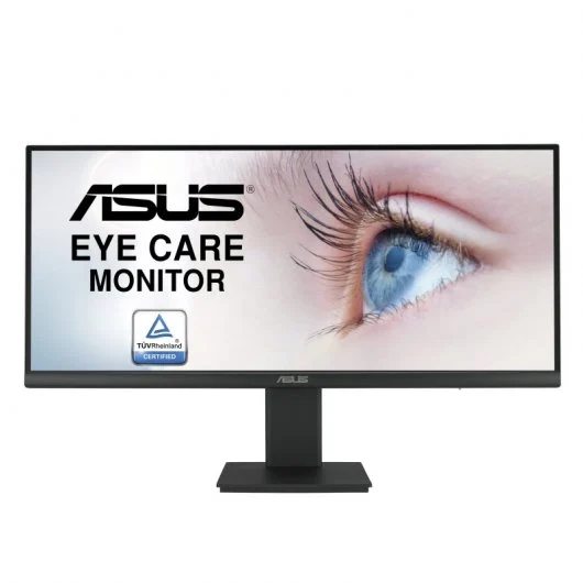 Asus VP299CL Monitor 29\" LED IPS FullHD 1080p 75Hz FreeSync - Respuesta 1ms - Ajustable en Altura, Giratorio e Inclinable - Angulo de Vision 178º - 21:9 - USB-C, HDMI, DisplayPort - VESA 100x100mm