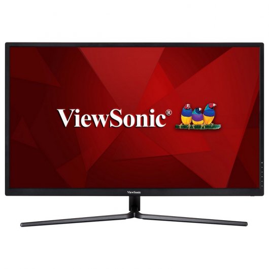 ViewSonic Monitor LED 31.5\" Ultra HD 4K - FreeSync - Alavoces 5W - Angulo de Vision 178º - 16:9 - HDMI, DP - VESA 100x100mm - Modo Eco - Color Negro