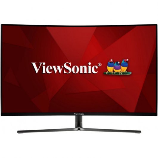 ViewSonic Monitor Curvo Gaming LED 32\" Full HD 1080p - Respuesta 1ms - Adaptive Sync - Altavoces 4W - Angulo de Vision 178º - 16:9 - HDMI, DP y 3.5mm - VESA 100x100 mm