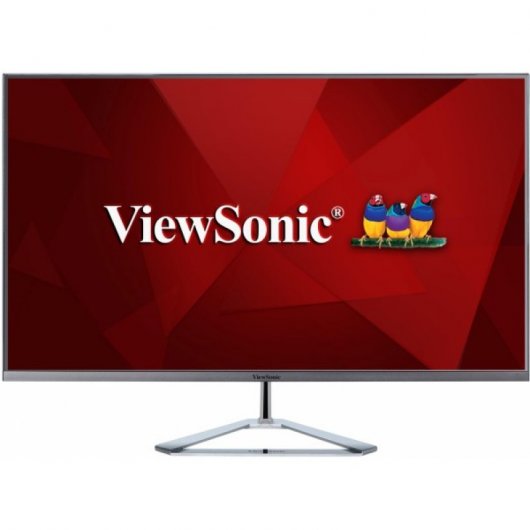 ViewSonic Monitor LED 32\" IPS Full HD 1080p - Respuesta 4ms - Angulo de Vision 178º - Altavoces 4W - 16:9 - HDMI, DP, VGA - VESA 100x100 mm