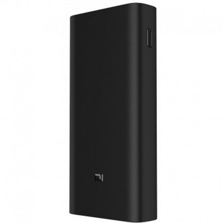 Xiaomi PowerBank 3 Pro Bateria Externa/Power Bank 20000 mAh - 2x USB-A , 1x USB-C, 1x Micro USB - Color Negro