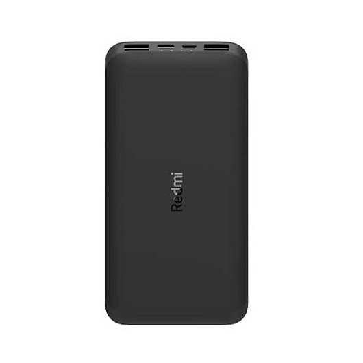 Xiaomi Redmi Bateria Externa/Power Bank 10000 mAh - 2x USB-A , 1x USB-C, 1x Micro USB - Color Negro