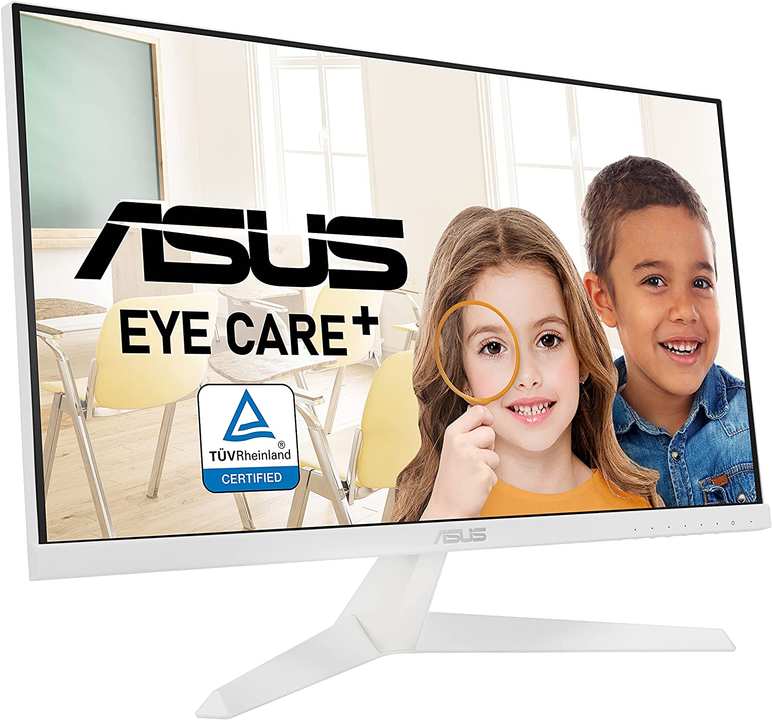 Asus VY249HE-W Monitor 23.8\" LED IPS Full HD 1080p 75Hz FreeSync - Respuesta 1ms - Angulo de Vision 178° - 16:9 - HDMI, VGA - VESA 100x100mm