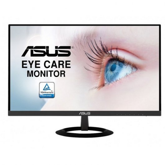 Asus Monitor 23\" LED IPS Full HD 1080p 75Hz - Diseño sin Marco - Respuesta 5ms - Angulo de Vision 178° - 16:9 - HDMI, VGA