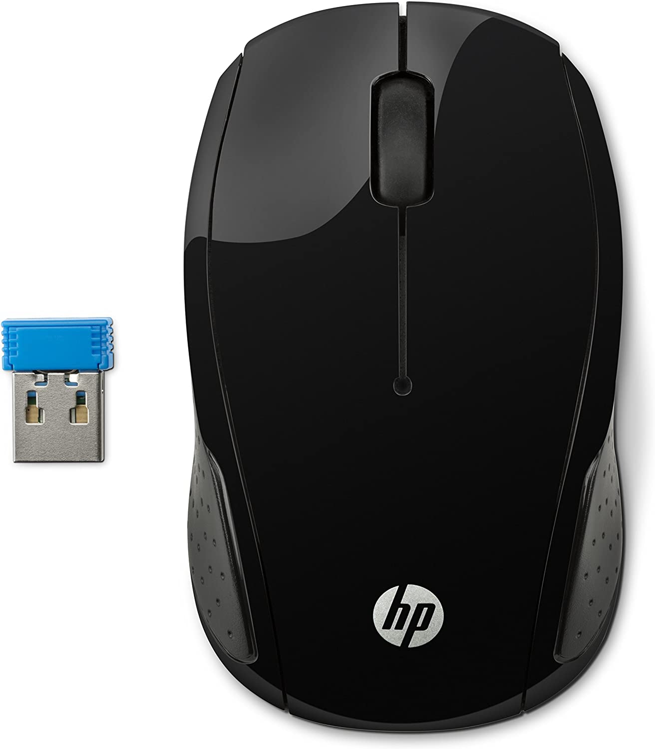 HP 200 Raton Inalambrico 1000dpi - 3 Botones - Uso Ambidiestro - Color Negro