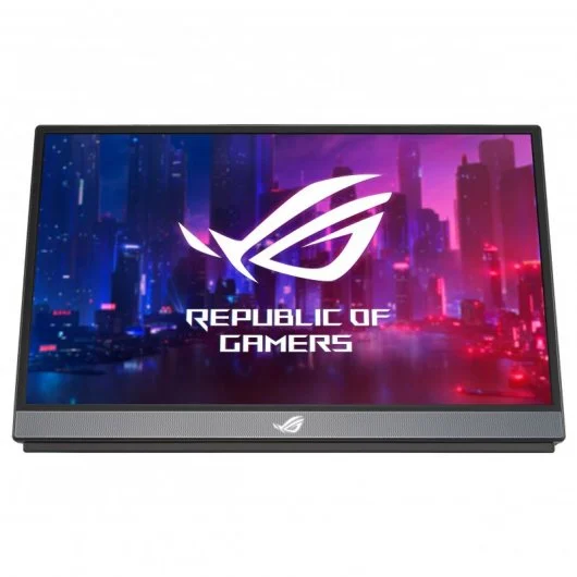 Asus ROG Strix Monitor Gaming Portatil 17.3\" LED IPS FullHD 240Hz - Respuesta 3ms - Altavoces Incorporados - 16:9 - USB-C, Micro HDMI