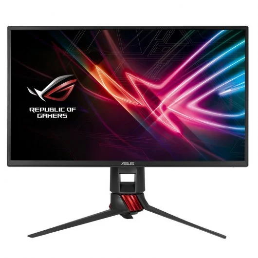 Asus ROG Strix Monitor Gaming 24.5\" LED FullHD 1080p 240Hz FreeSync - Respuesta 1ms - Ajustable en Altura, Giratorio e Inclinable - 16:9 - HDMI, DisplayPort - VESA 100x100mm