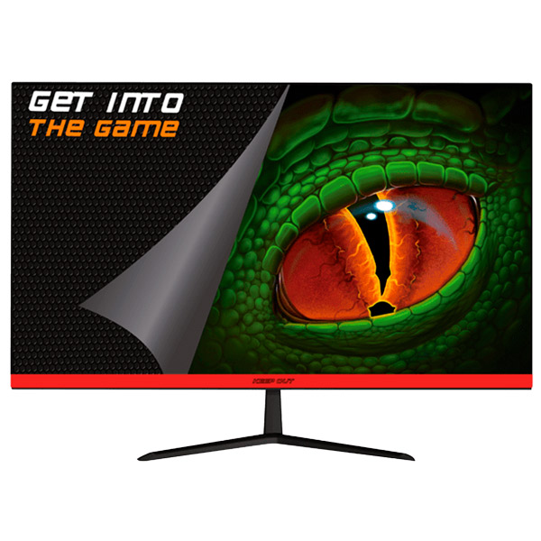 KeepOut Monitor Gaming LED 23.8\" Full HD 1080p 75Hz - Respuesta 4ms - Angulo de Vision 178º - Altavoces 6W - 16:9 - HDMI, VGA, Jack 3.5mm - VESA 75x75mm