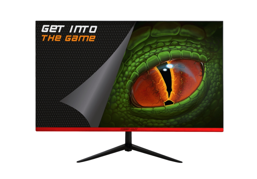 KeepOut Monitor Gaming LED 23.8\" Full HD 1080p 75Hz - Respuesta 4ms - Angulo de Vision 178º - Altavoces 6W - 16:9 - HDMI, VGA, Jack 3.5mm - VESA 75x75mm