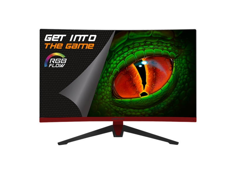 KeepOut Monitor Gaming LED 27\" Curvo RGB - Full HD 1080p - 16:9