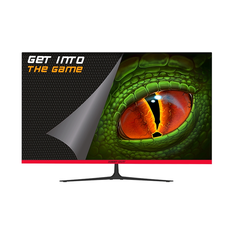 KeepOut Monitor Gaming LED 27\" Full HD 1080p 75Hz - Respuesta 4ms - Angulo de Vision 178º - Altavoces 6W - 16:9 - HDMI, VGA - VESA 100x100mm